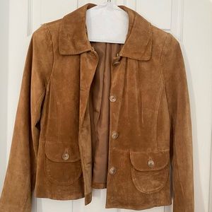 Genuine suede Alfani jacket